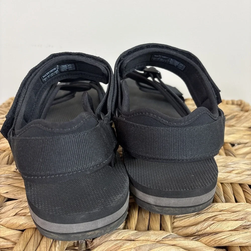 Teva Hurricane XLT2 Alp Mens 12 Black Strappy Hiking Sandals Vibram‎ 1107725